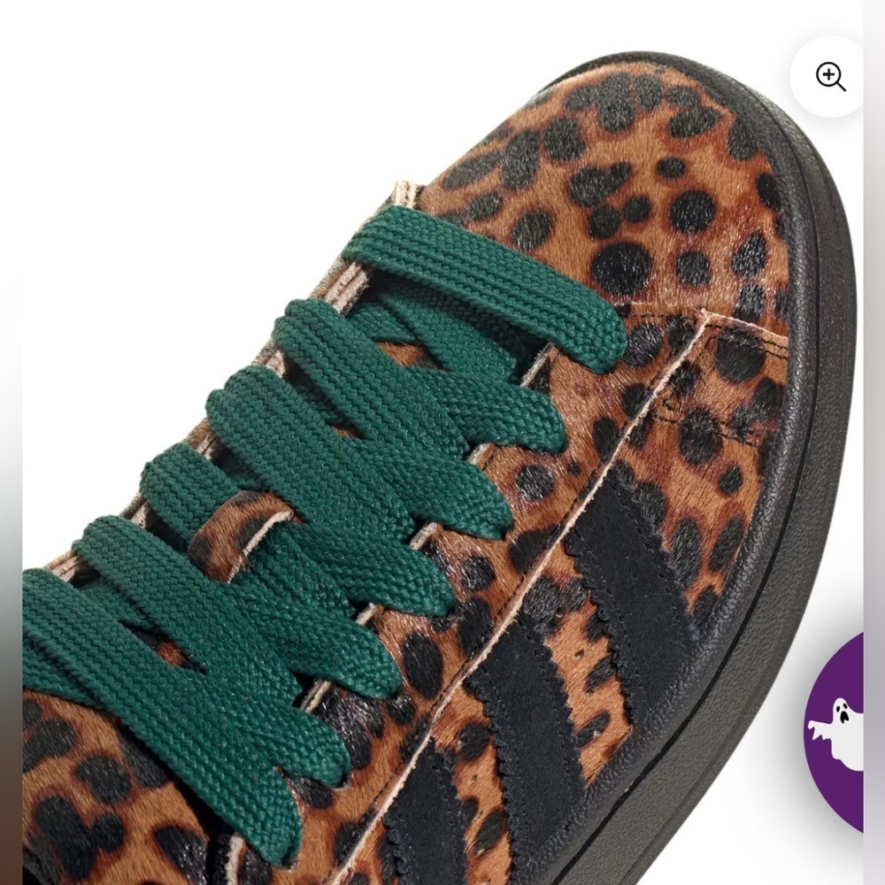 ADIDAS ORIGINALS CAMPUS OOS 'BLACK CHEETAH' LIMITED EDITION NIB - Picture 2 of 12